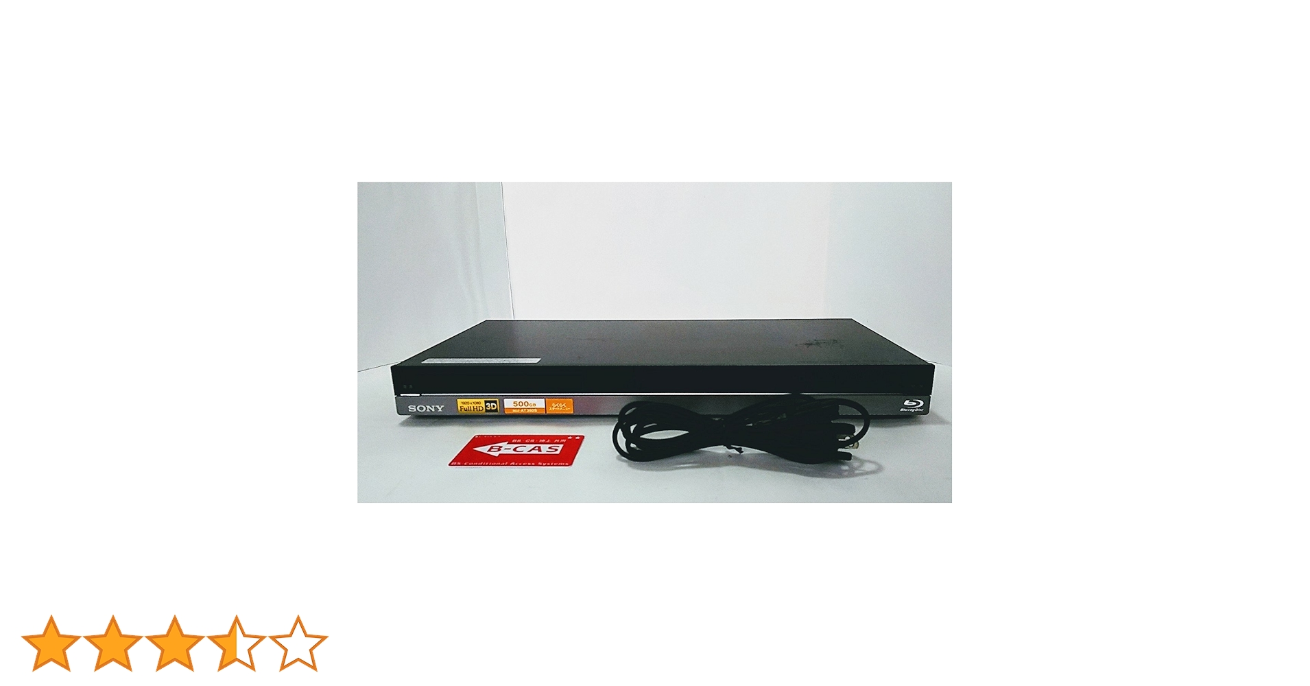 Amazon.co.jp: SONY 500GB 1チューナー ブルーレイレコーダー BDZ